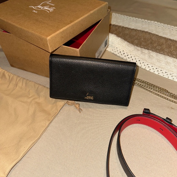 Black Louboutin Clutch/ Belt Bag - Picture 2 of 5